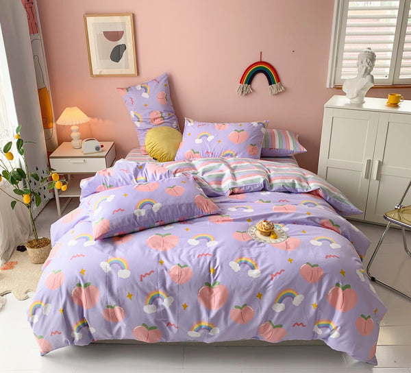 Cute Peach Bedding Set PN3025