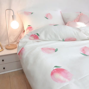 Pretty Peach Bedding Set PN3005