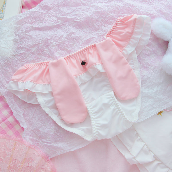 Cute Rabbit Ears Underwear Suits PN3812