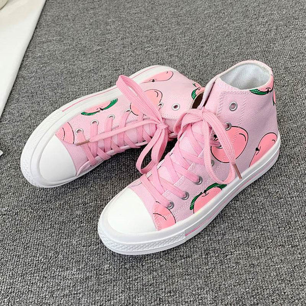 Pink Apple Canvas Shoes PN1860