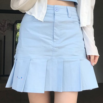 Fashion Blue Girls Skirt PN4328