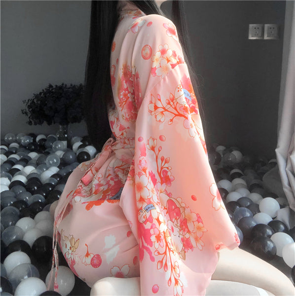 Fashion Sakura Pajamas Dress PN3504