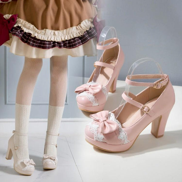Fashion Lolita High-heeled Shoes PN4028