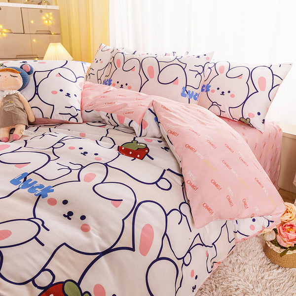 Cute Rabbits Bedding Set PN4408