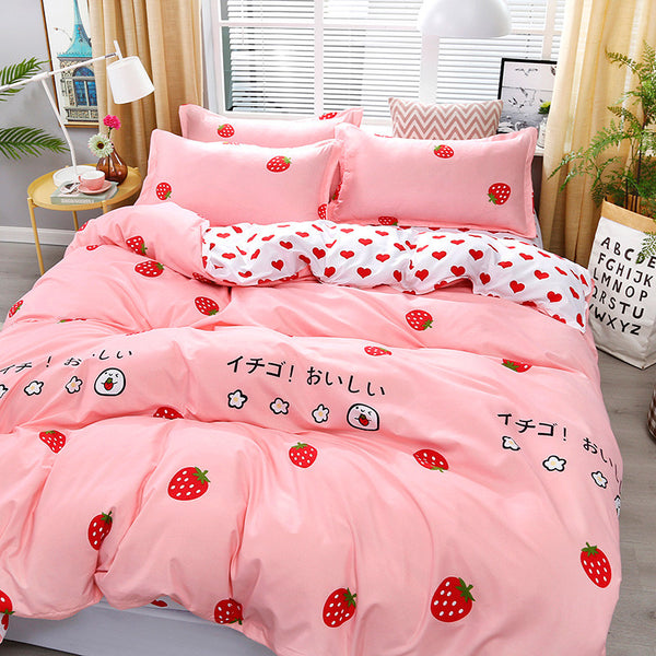 Fashion Strawberry Bedding Set PN1716