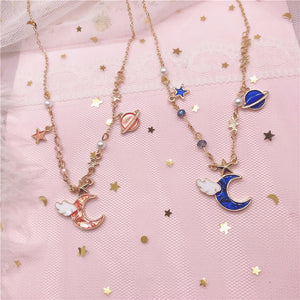 Fashion Moon Necklace PN1556