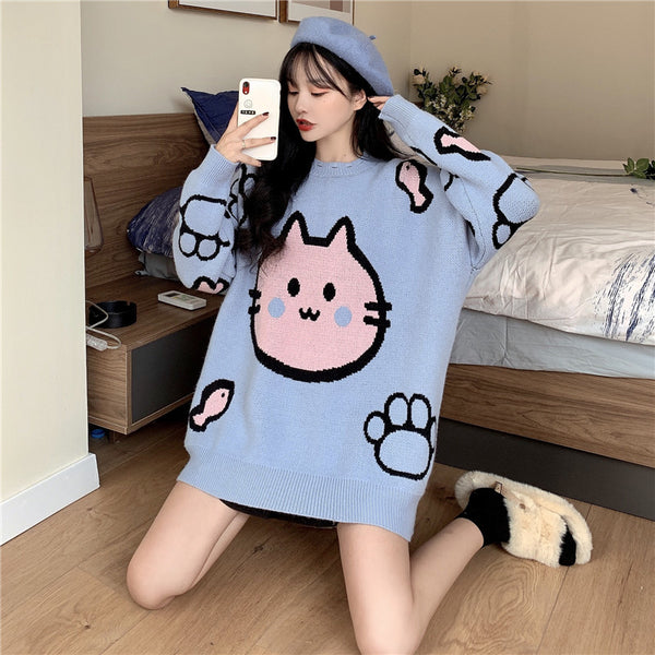 Lovely Cats Sweater PN3352