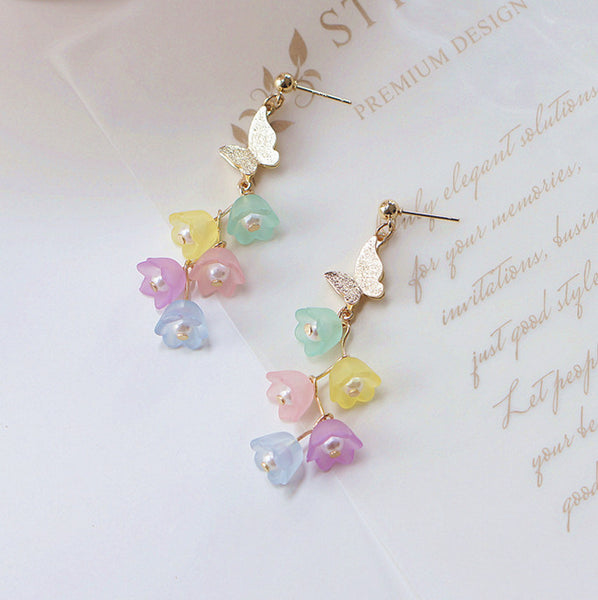 Butterfly Girl Earrings/Clips PN5255