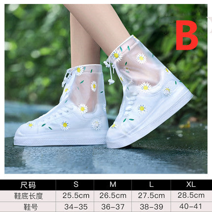 Pretty Flowers Waterproof Shoes Covers PN4970