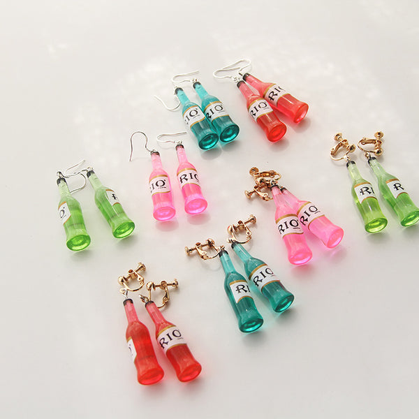 Kawaii RIO Bottle Earrings/Clips PN2395
