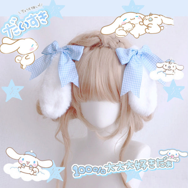 Soft Rabbit Ears Hair Clips PN4132