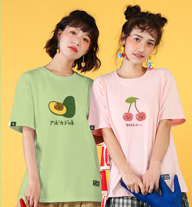 Cherry and Avocado Tshirt PN1291