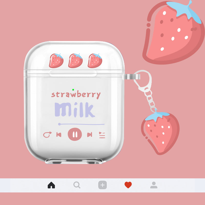 Strawberry and Watermelon Airpods Case For Iphone PN2872