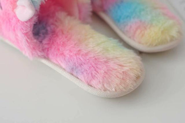 Colorful Unicorn Slippers PN1699