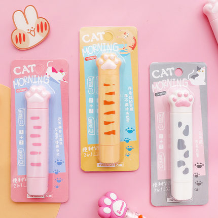 Lovely Cats Paw Correction Tape Set PN4315