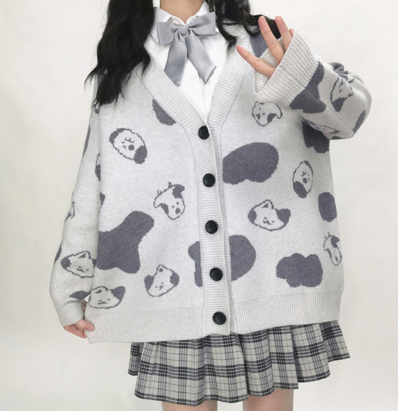 Lovely Cat Sweater Coat PN4652