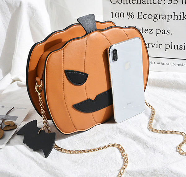 Kawaii Pumpkin Shoulder Bag PN4321