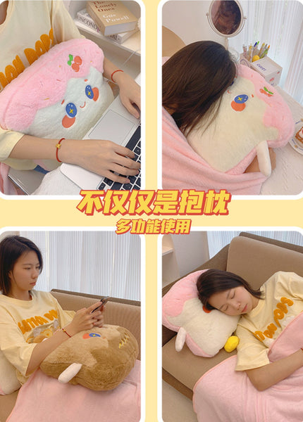 Sweet Toast Pillow And Blanket PN5310