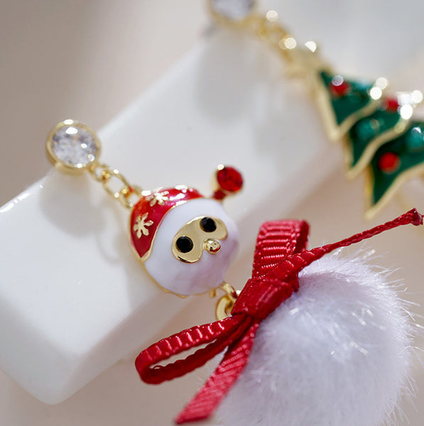Christmas tree Earrings PN4573