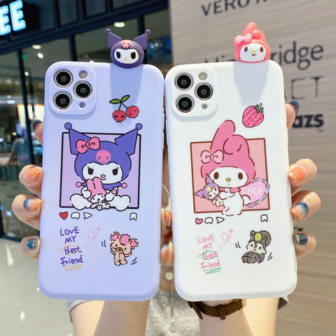 Cartoon Anime Phone Case for iphone 7/7plus/8/8P/X/XS/XR/XS Max/11/11pro/11pro max/12/12mini/12pro/12pro max PN4235