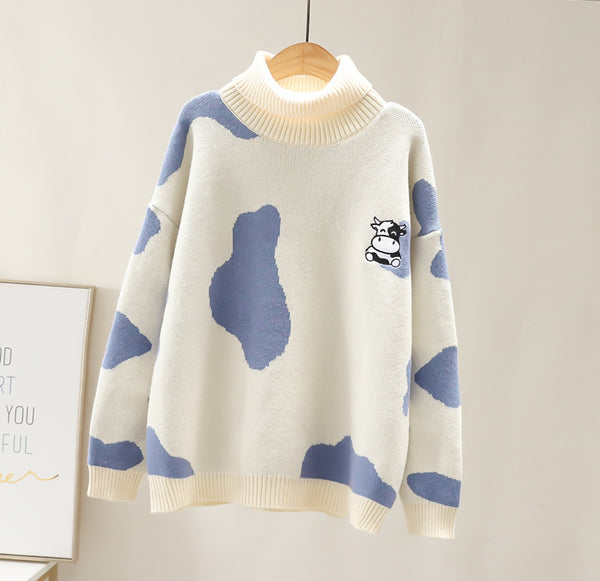 Fashion Milk Cow Sweater PN5263
