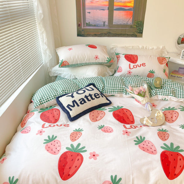 Sweet Strawberry Bedding Set PN3982