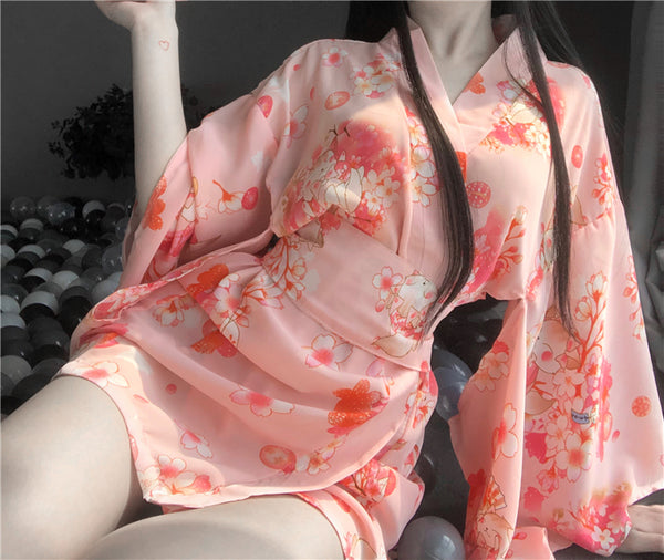 Fashion Sakura Pajamas Dress PN3504