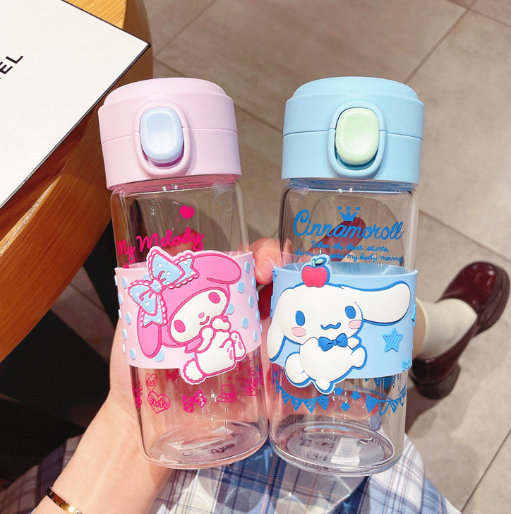 Cartoon Anime Glass Water Bottle PN5036 – Pennycrafts