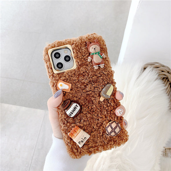 Cute Food Phone Case for iphone 7/7plus/8/8P/X/XS/XR/XS Max/11/11pro/11pro max PN2229