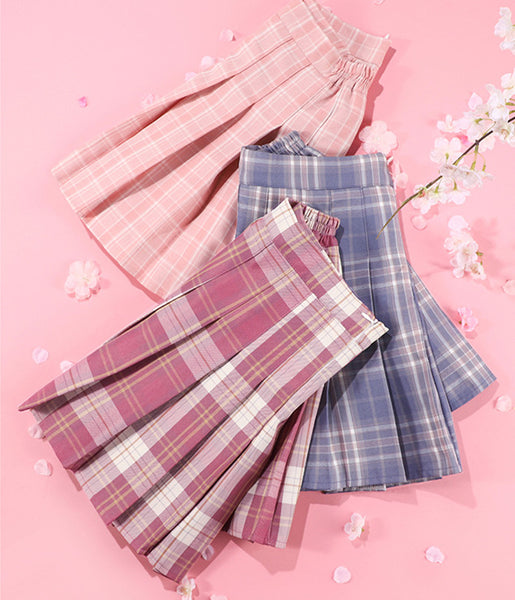 Fashion Embroidered Pleated Skirt PN3028