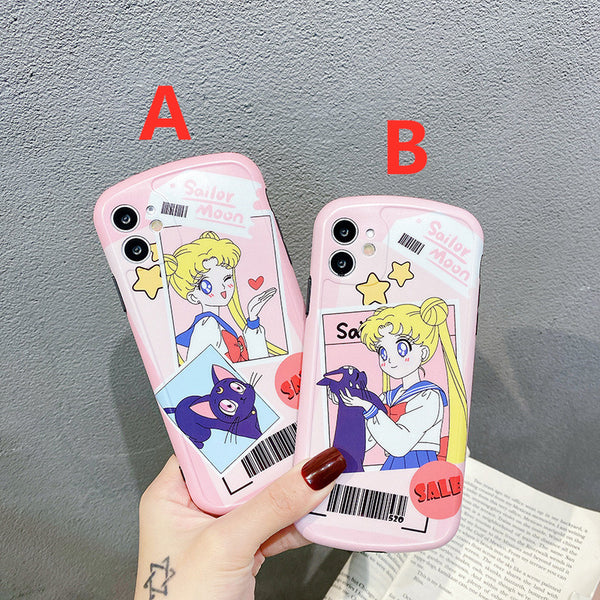 Cute Sailormoon Phone Case for iphone 7/7plus/8/8P/SE/X/XS/XR/XS Max/11/11pro/11pro max PN3002