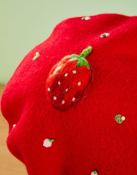 Cute Strawberry Beret PN4586