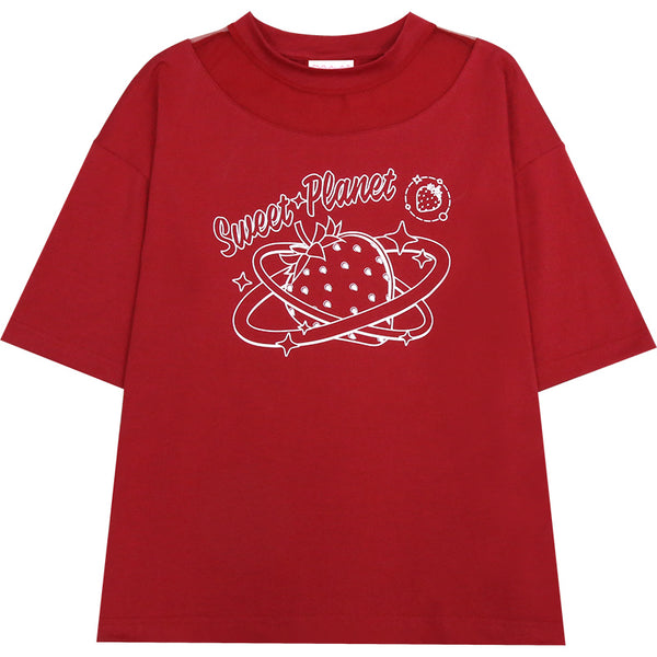 Red Strawberry Tshirt PN2762