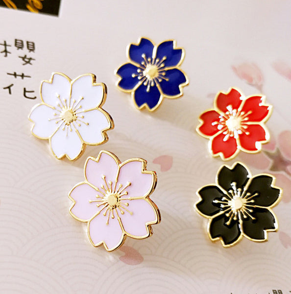 Pretty Sakura Brooches Pin Set PN5182