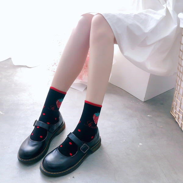 Fashion Strawberry Socks PN2368