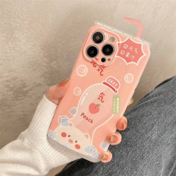 Kawaii Juice Phone Case for iphone 11/11pro max/12/12pro/12pro max/13/13pro/13pro max PN5114