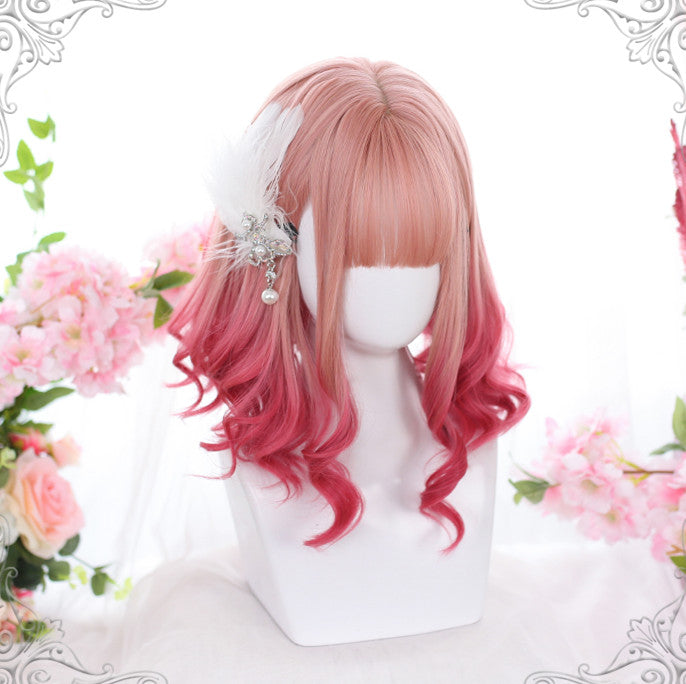 Fashion Lolita Red Pastel Wig PN2655