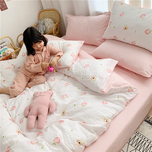Soft Peach Bedding Set PN4122