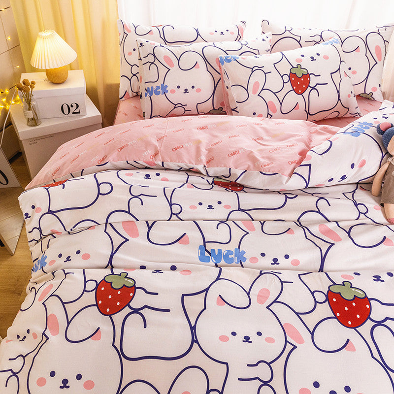Cute Rabbits Bedding Set PN4408 – Pennycrafts