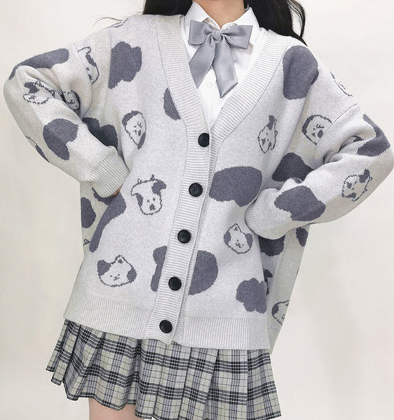 Lovely Cat Sweater Coat PN4652