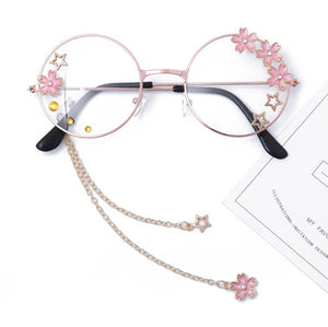 Lolita Pink Sakura Glasses PN1801