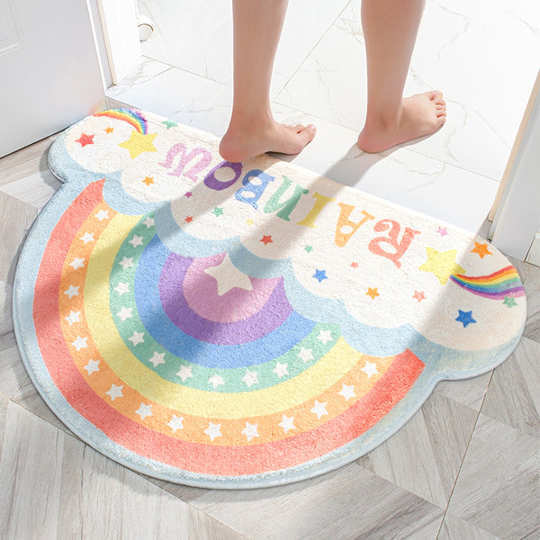 Cute Rainbow Floor Mat PN3558