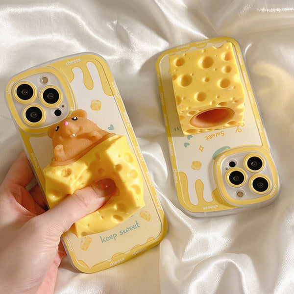 Funny Cheese Phone Case for iphone 7/7plus/8/8P/X/XS/XR/XS Max/11/11pro/11pro max/12/12mini/12pro/12pro max/13/13mini/13pro/13pro max PN5142