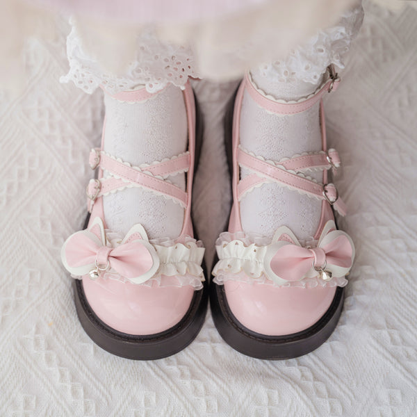 Fashion Lolita Bowtie Shoes PN5831