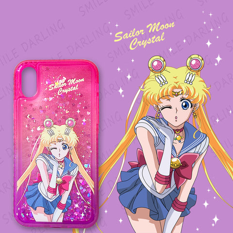 Quicksand Usagi Phone Case for iphone 7/7plus/8/8P/X/XS/XR/XS Max/11/11pro/11pro max PN3207