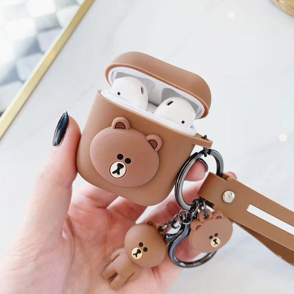 Lovely Bear Airpods Case For Iphone PN2500