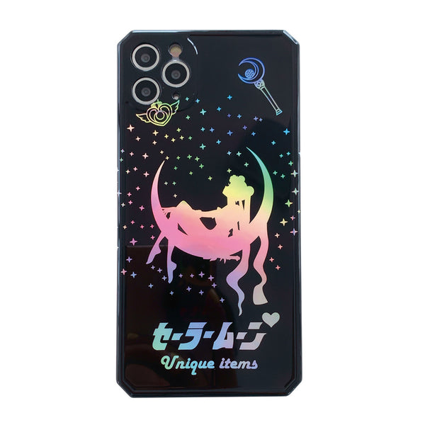 Fashion Sailor Moon Phone Case for iphone 7/7plus/8/8P/X/XS/XR/XS Max/11/11pro/11pro max PN2932