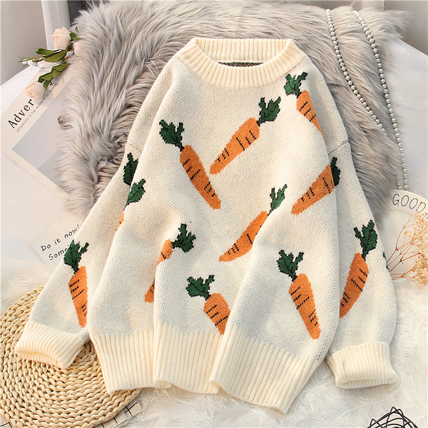 Cute Carrot Sweater PN2783