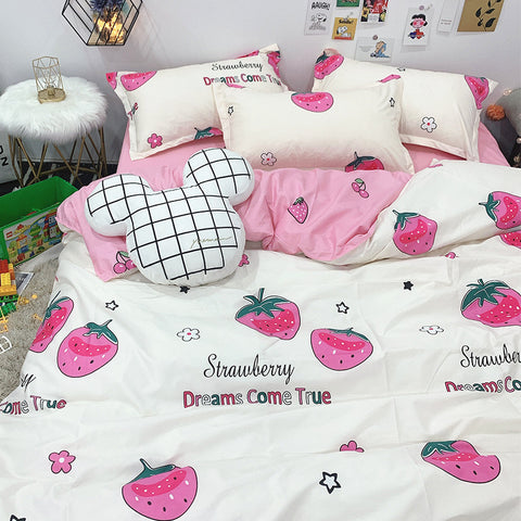 Fashion Strawberry Bedding Set PN2561