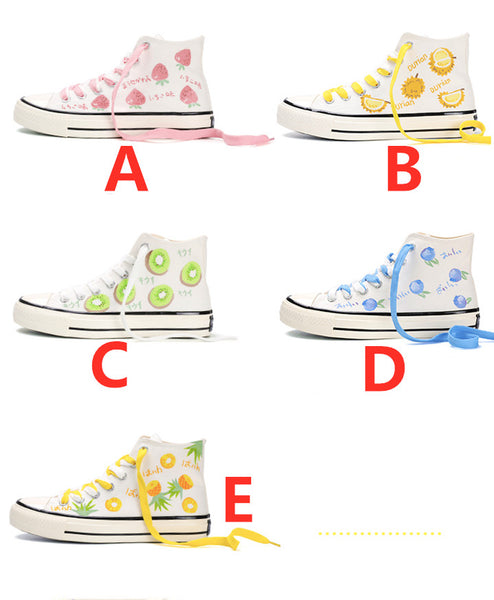 Sweet Fruits Canvas Shoes PN4374